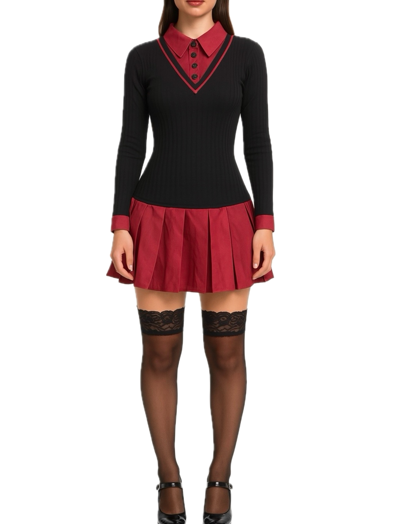 Dolita’s Dress: cranberry