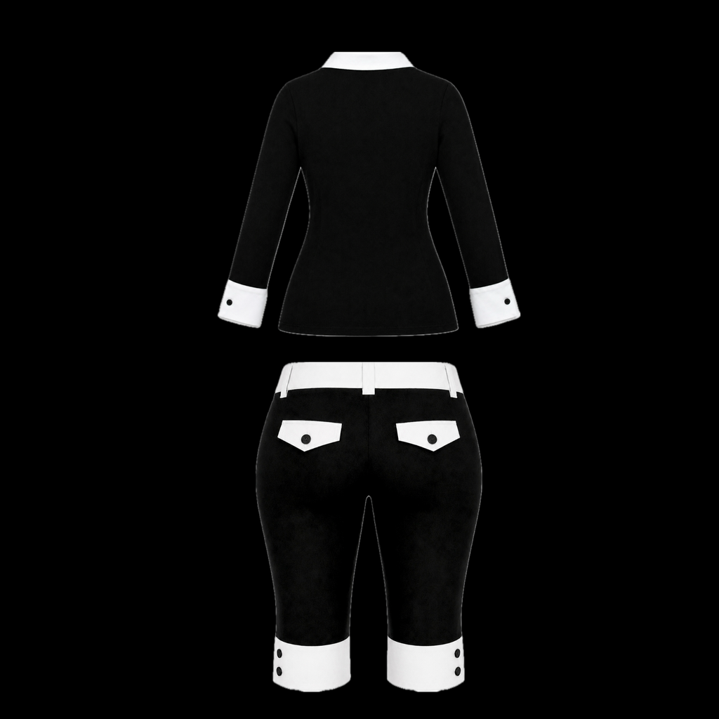 Black Orchid Solid Capri Full Set
