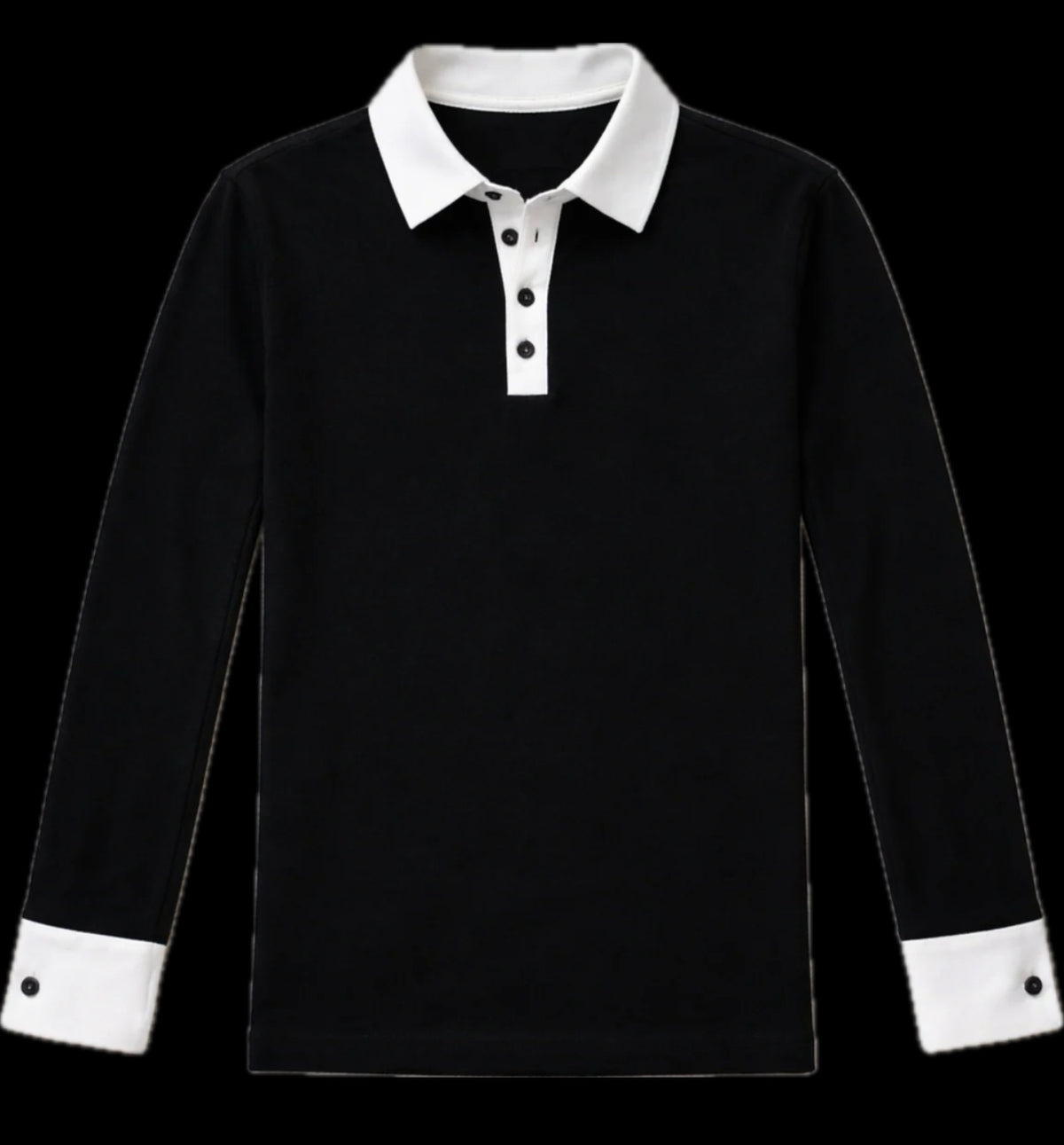 (CLEARANCE) Mens Black Orchid Quarter Button Up