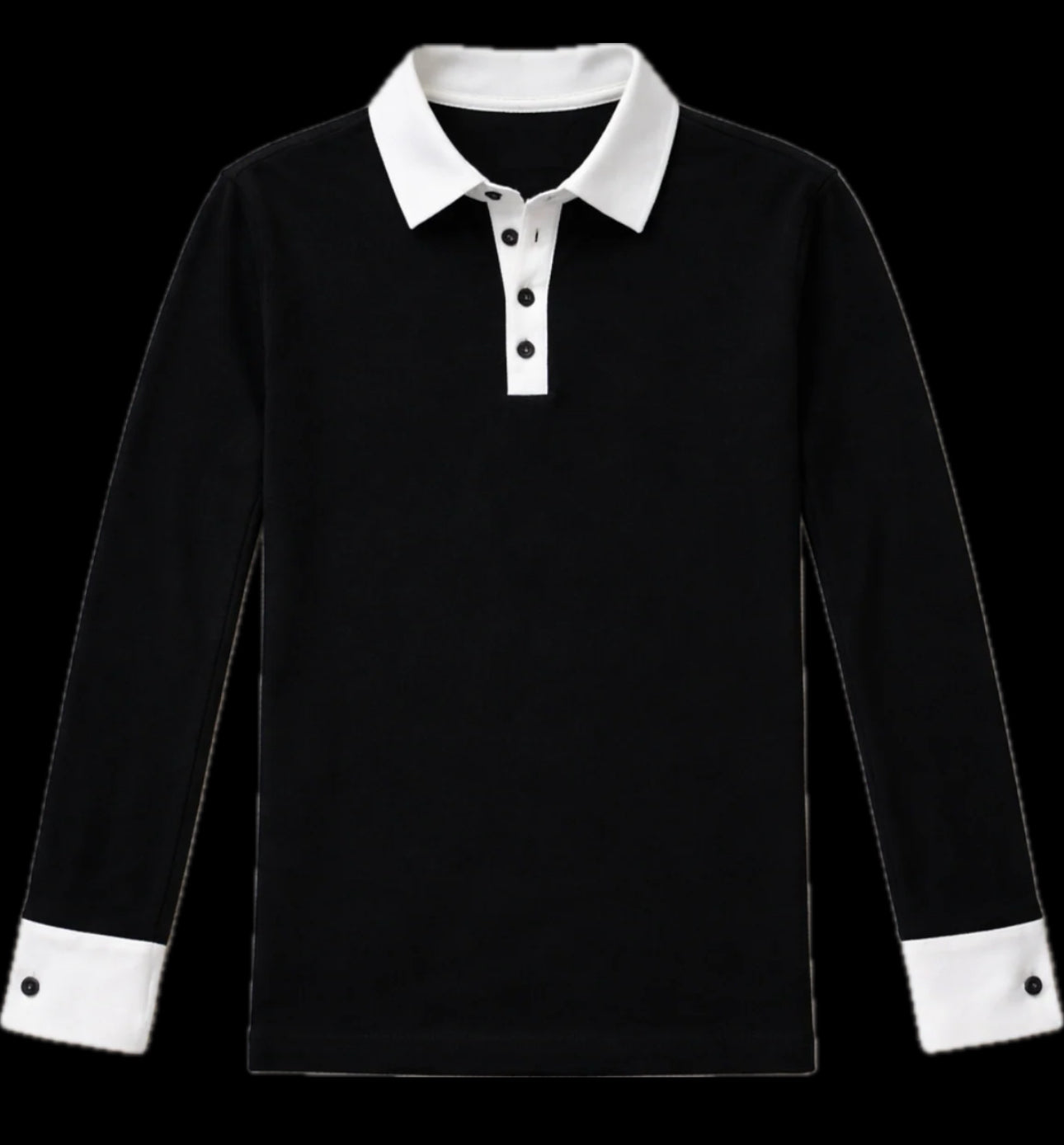 (CLEARANCE) Mens Black Orchid Quarter Button Up