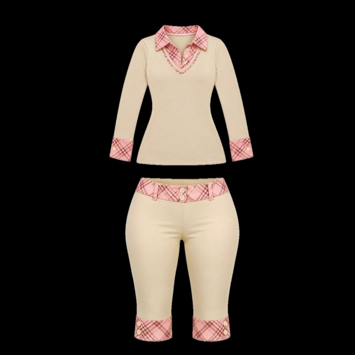♡ CHRISTMAS SPECIAL♡  Cheesecake Solid Capri Full Set