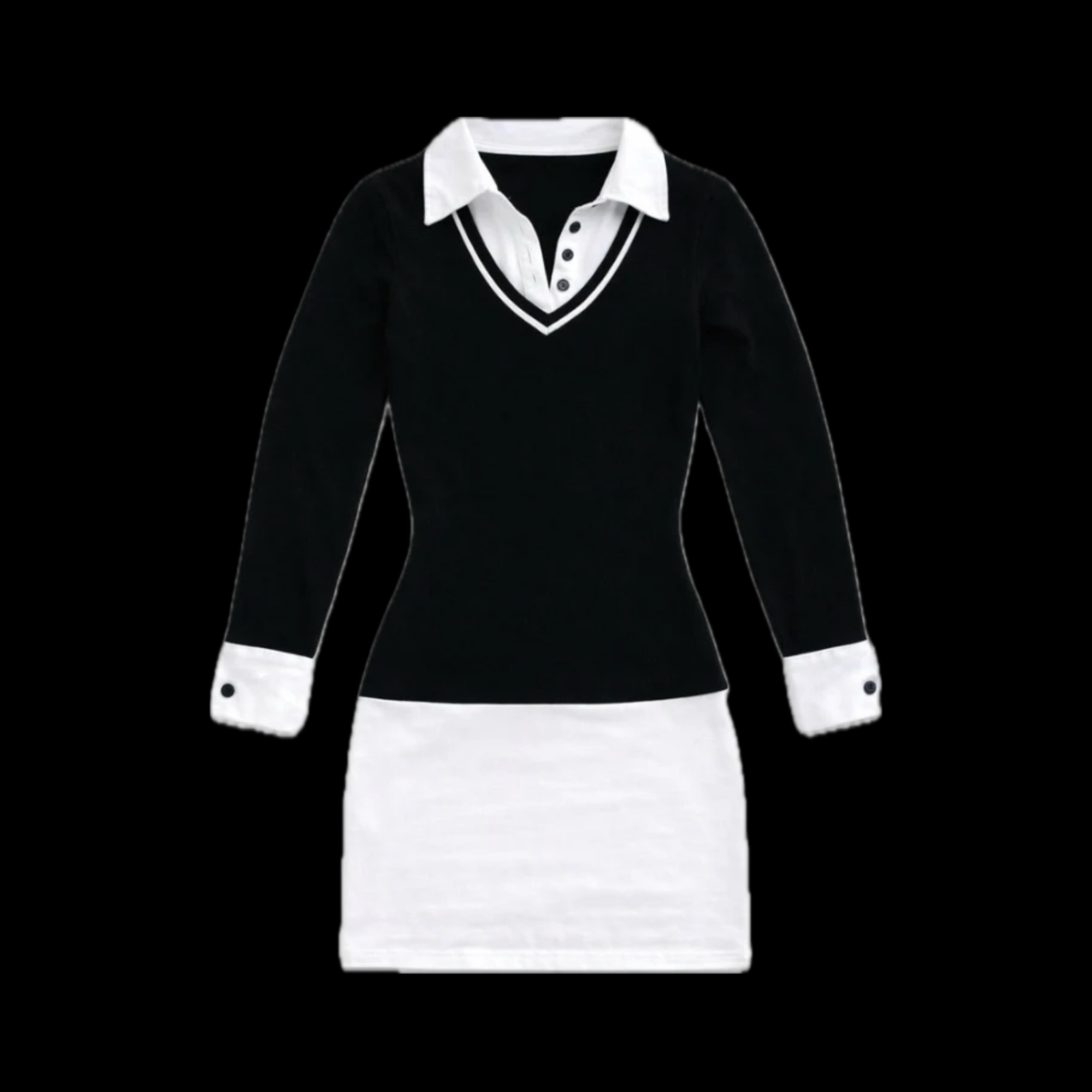 Black Orchid Solid Bodycon Dress