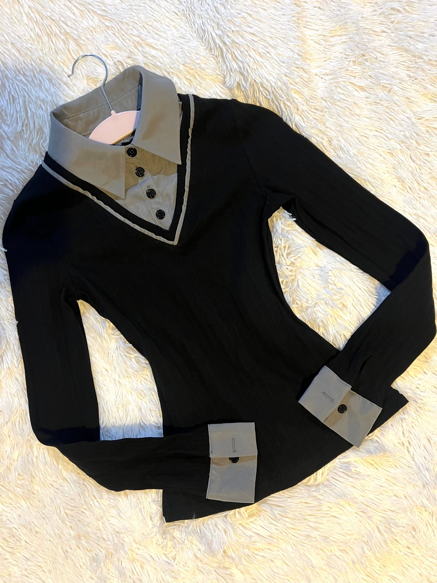 Dolita’s Top: Slate Grey