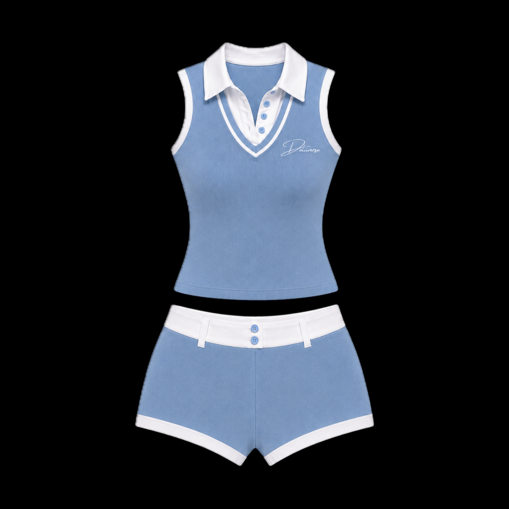 limited edition: Baby Glacier Solid Shorts Set PREORDER