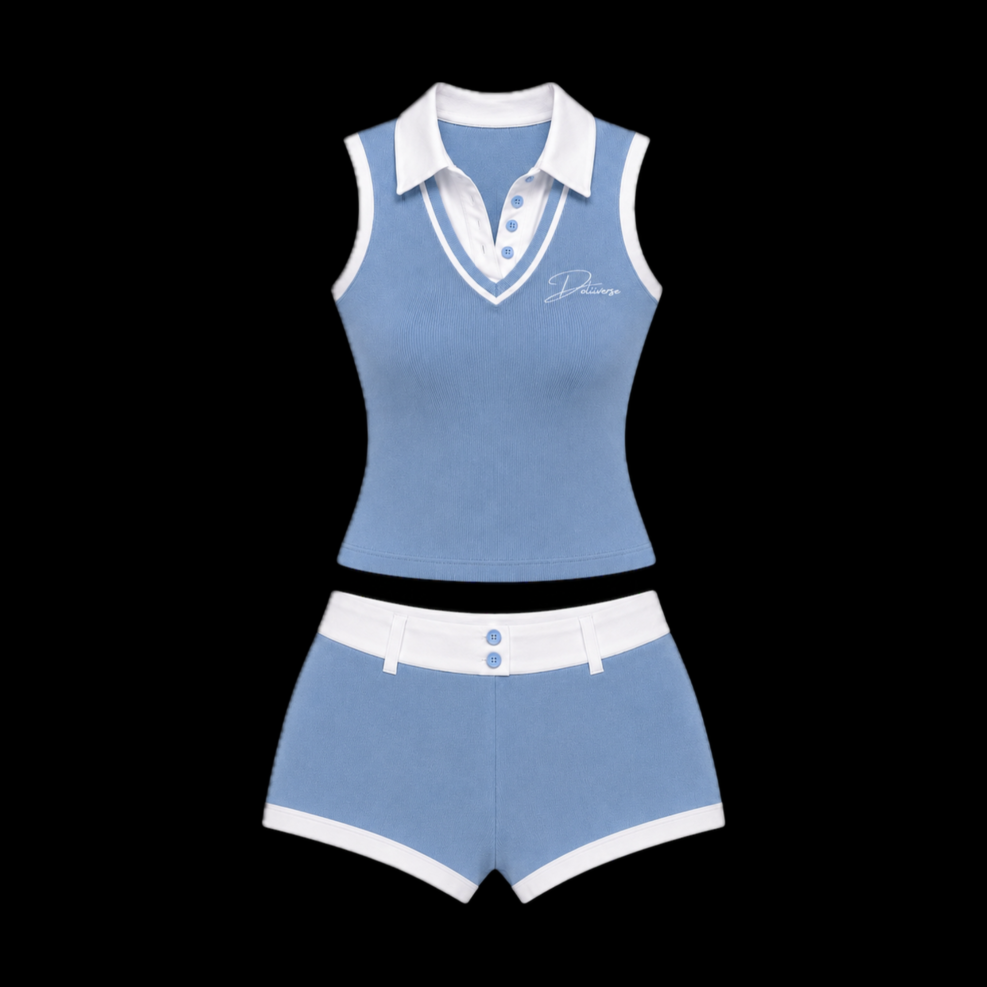 limited edition: Baby Glacier Solid Shorts Set PREORDER
