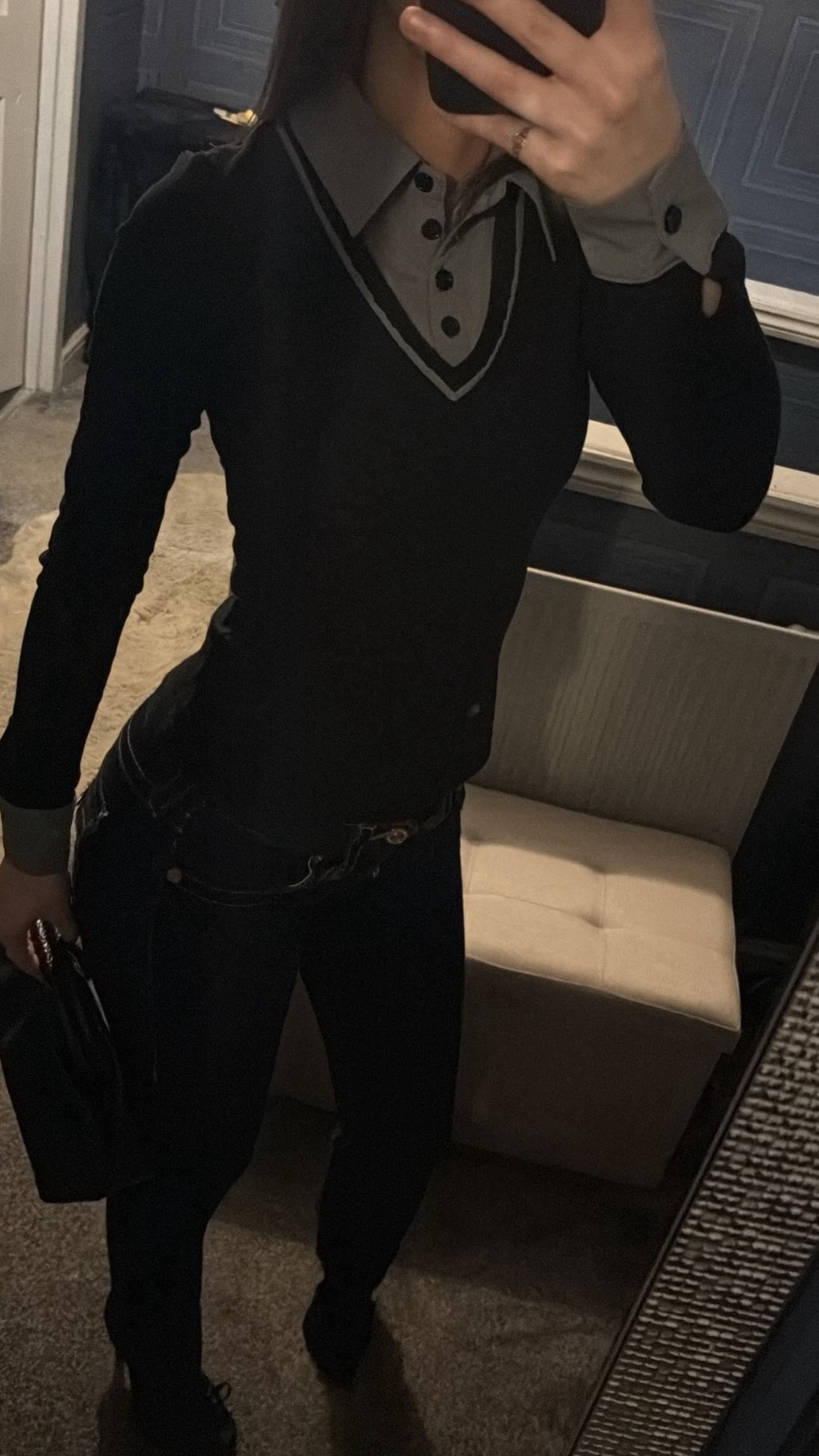 Dolita’s Top: Slate Grey