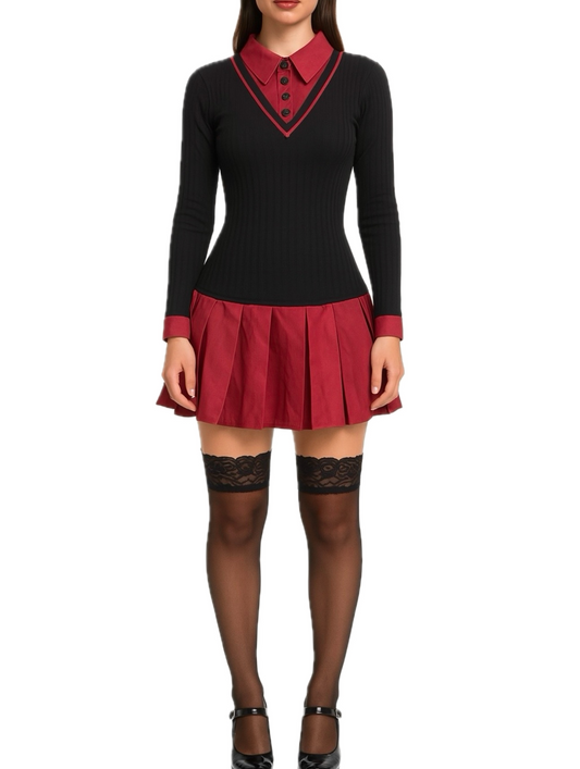 Dolita’s Dress: cranberry